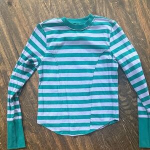 Anthropologie  Maeve Lon sleeve striped top M
